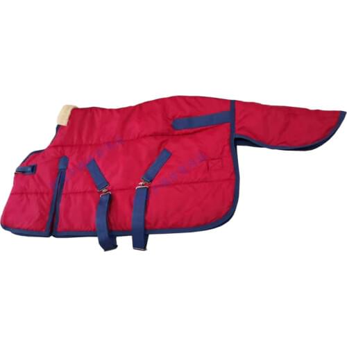 Warm Waterproof Antifreeze Short Cotton Pony Clothing Horse Harness Horse Fly Sheet