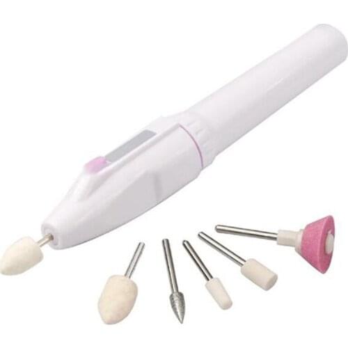 Upscale 5 In 1 Manicure Combination Nail Trimming Kit Electric Salon Shaper Pedicure Polish Tool New Multifunctional Nail Art