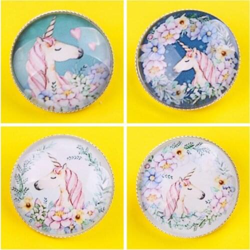 Unicorn Pin Colorful Epoxy Enamel Pins For Backpacks Brooch For Clothes Jeans Jacket Badges On Clothes Shirt Lapel Pin Bags Gift