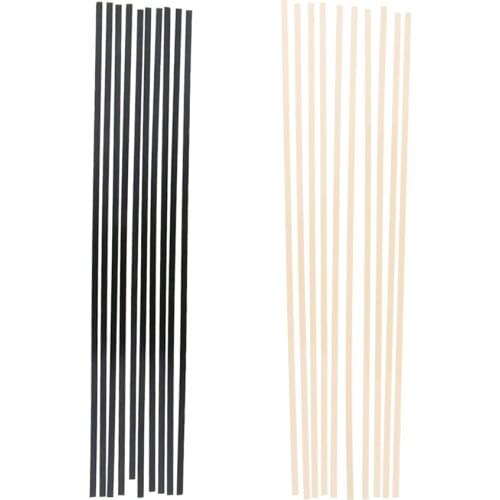 10pcs Guitar Neck Fingerboard Fretboard Protector Binding Purfling Strip Guitar Parts Stringed Instruments