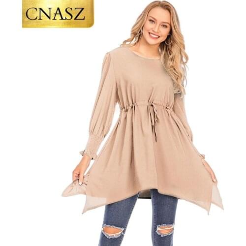 2020 New Arrival Summer Simple Malaysia Turkey Elastic Band Girdle Womens Solid Color Plus Size Top Fashion Dubai Ladies top