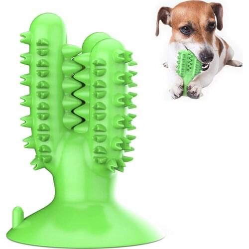 Dog Chew Toothbrush Teeth Cleaning Toys Puppy Oral Care Molar Stick for Pet Gift for Small/Medium/Large Dogs Bite Resistant