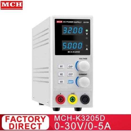 0-60V 0-10A switch DC stabilized power supply with fine adjustment with storage with power display MCH-K series power supply