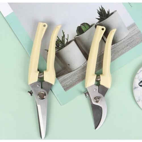 1PC Garden Tools Plant Trim Horticulture Hand Pruner Cut Secateur Shrub Garden Scissor Anvil Branch Shear Orchard Pruning Shear