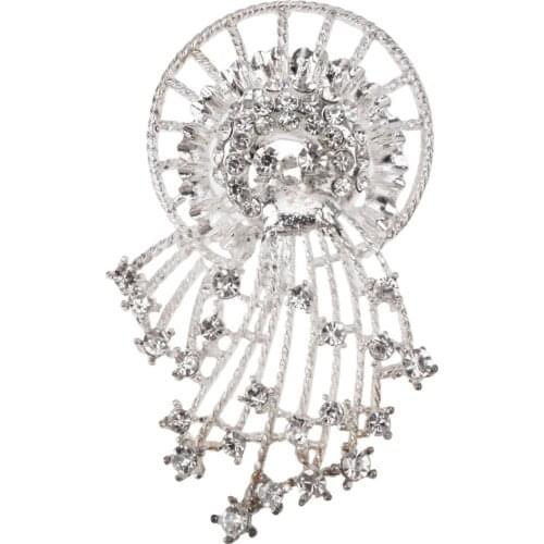 Aczuv Silver Brooches For Clothes