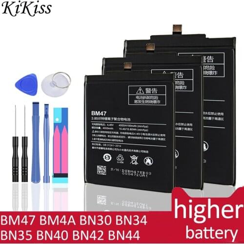 Battery For Xiaomi Redmi 3 3S 3X 4 4A 4X 5 5A 5 Plus Pro Prime Battery BM47 BM4A BN30 BN34 BN35 BN40 BN42 BN44 bn 30 34 35 40 44