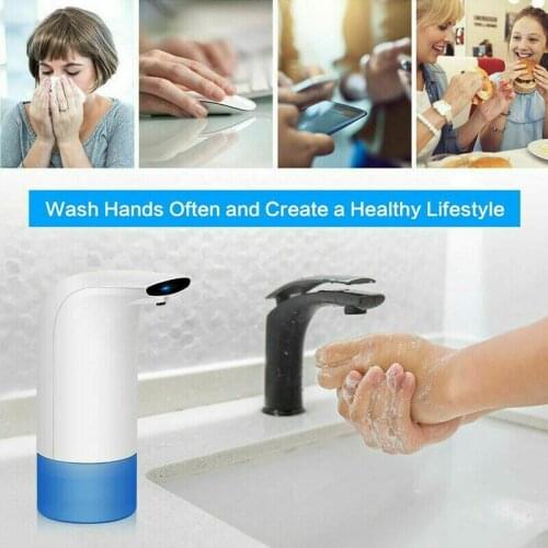 Automatic Sensor Foam Soap Dispenser Hands-free Hand Wash System 350ml