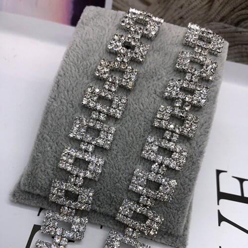 Hand-stitched decorative chain for Bags shoes hats Wedding dress accessories Pearl Beaded Lace Trim fabric applique patches