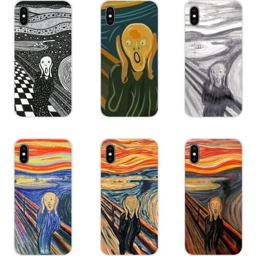 For Samsung Galaxy A3 A5 A7 A9 A8 Star A6 Plus 2018 2015 2016 2017 Accessories Phone Shell Covers The Scream By Edvard Munch