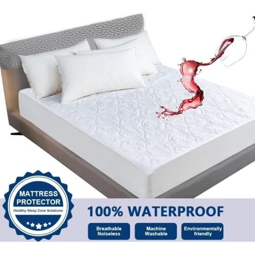 Home 200*220 Waterproof Bed Sheet Moisture-proof Simmons Protective Cover Mattress Cover Cubre Colchon