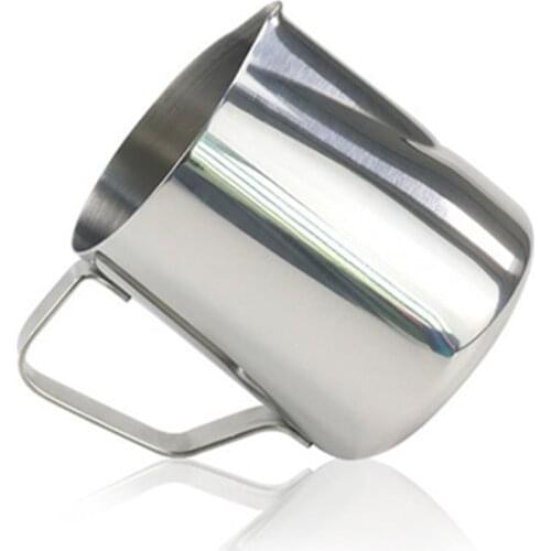 Stainless Steel Coffee Milk Frothing Pitcher with Inner Scale Espresso Coffee Latte Cup Cappuccino Milk Jug Frother Pitcher