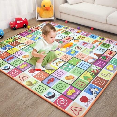 QWZ New Bagged Baby Play Mat Kids Developing Mat Eva Foam Gym Games Play Puzzles Baby Carpets Toys for Childrens Rug Soft Floor