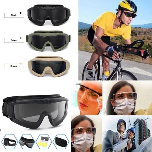 Outdoor Outdoor Goggles Airsoft Wars Shooting Sports Shooting Activity Eye Protective Cycling Goggles Outdoor Tactical Glasses