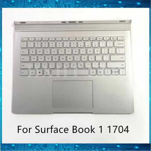 Original 13.5" For Surface Book 1 1704 Base with keyboard Touchpad Battery Topcase Compatible Book 1st 1705 1785 Good working