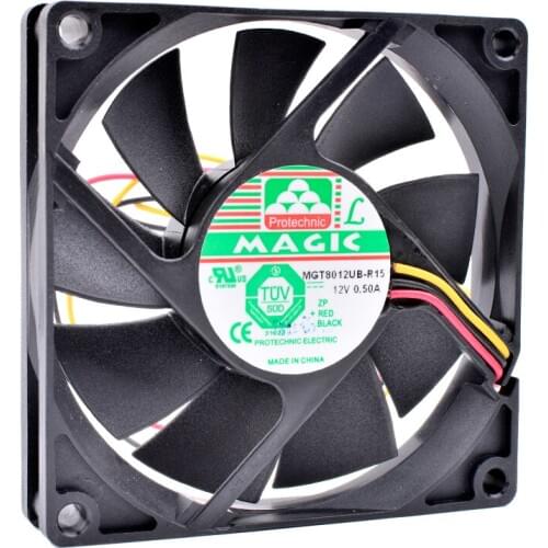 Brand new original MGT8012UB-R15 8cm 8015 80x80x15mm DC12V 0.50A Computer case CPU cooling fan
