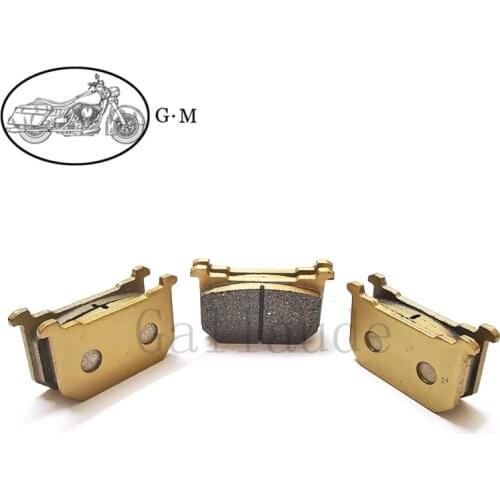 Motorcycle Front / Rear Brake Pads For Kawasaki GPZ550 82-83 Z750 L 81-84 GT750 82-96 KZ1000 Police 82-01 Z1000 81-83
