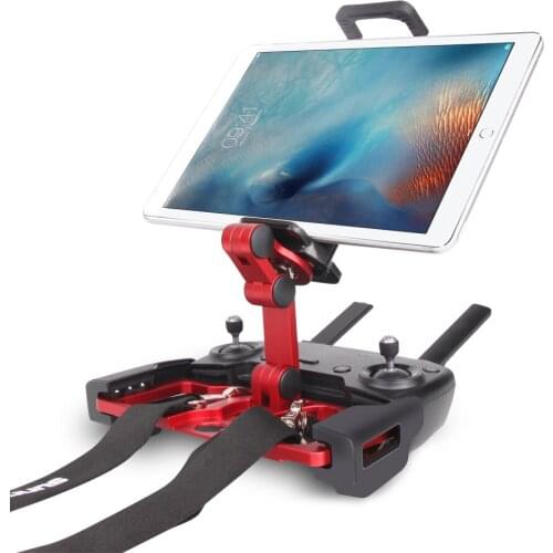 For DJI Mavic 2 Air Spark CrystalSky Monitor Remote Controller Aluminum-Alloy phone Tablet Stand Holder with Shoulder Strap