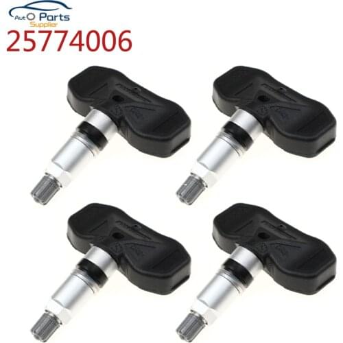 4pcs 25774006 FOR 2003-2007 Buick Rainier Saab 9-7x Chevrolet Trailblazer Ext 315MHz TPMS SENSOR TIRE PRESSURE MONITORING SYSTEM