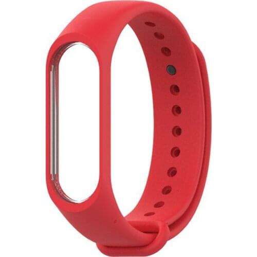 Replacement Wristband Suitable For Xiaomi 5 Solid Color Strap Round And Soft Strap High Temperature Resistance