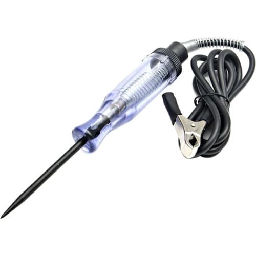 1Pc Durable Car Automotive Voltage Circuit Tester For 6-24V DC Probe Pen Continuity Test Light