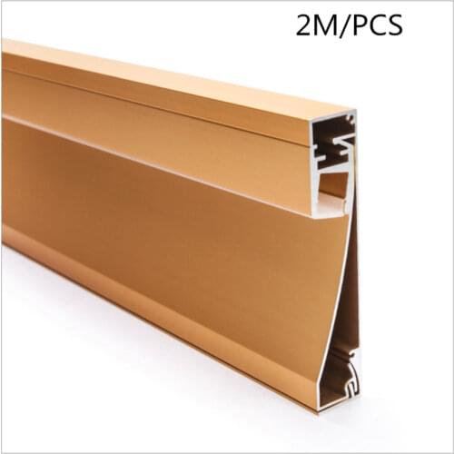 Free Shipping 1m/pcs 20m/lot new design single side wall mounted led textile light box aluminium frame profile