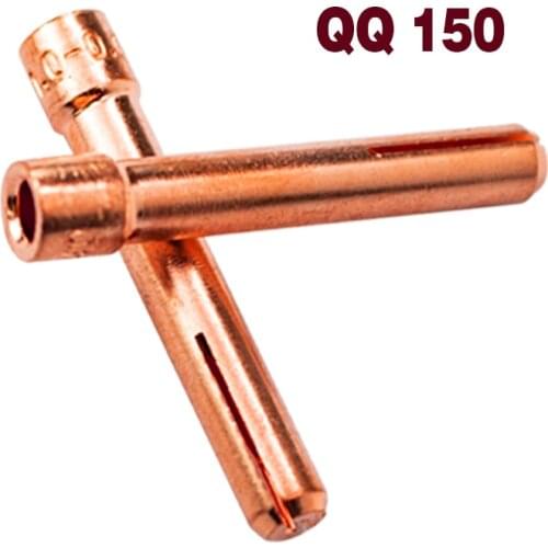 5pcs Thicken Tig Collet Tig Torch Consumables Tungsten Electrode Collet For QQ150 QQ-150A Tig Welding Torch Accessories