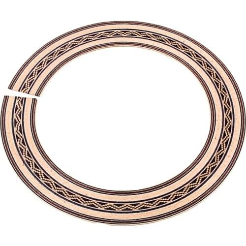 90mm Classical Guitar Circle Sound Hole Decal Wood Soundhole Inlay Rosette