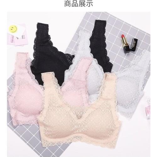 Sexy Lace Bras For Women Seamless Bra Push Up Bralette Brassiere Breathable Comfortable Sleep Soutien Gorge Femme