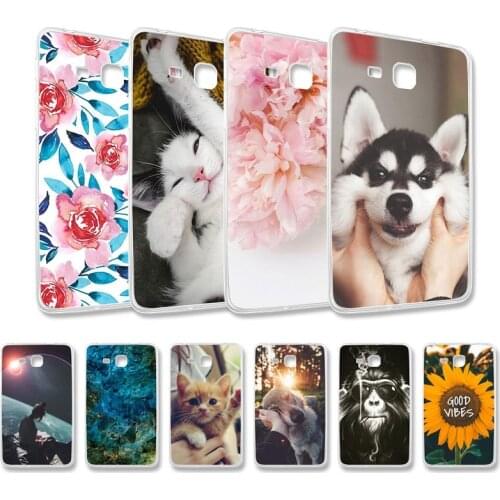 Tablet Case For Samsung Galaxy Tab A 7.0 2016 T280 T285 SM-T280 SM-T285 7.0 inch Cute Painted Silicone Protector Back Shell