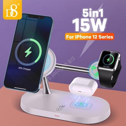 D8 Magnetic Wireless Chargers For Mobile Phones