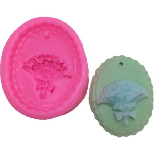 Carnation Flower Silicone Molds Clay Aromatherapy Mold Car Pendant Cake Decoration Mold