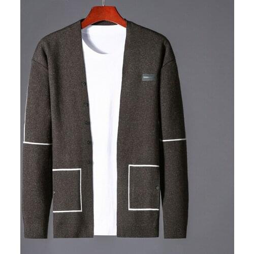 Fuyubetter Mens Wool Cardigans