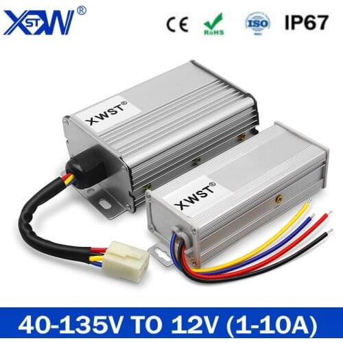 DC to DC Isolated Converter 40-135V 48V 60V 90V 110V 120V to 12V Step Down Buck Converter for Car Audio LED Dropship