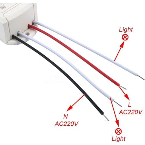 Kebidumei 2016 Newest Switch Sensor 220V PIR IR Infrared Module Body Induction Sensor Intelligent Auto Light Motion Sensing