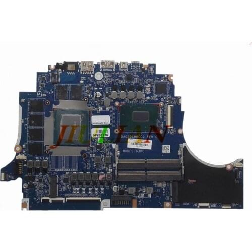 Carte Mere L51794-001 For HP OMEN 15-DC Laptop Motherboard DAG3DCMBCC0 REV:C i5-9300H Mainboard Tested Working