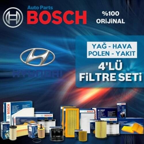 For Hyundai İ20 1.4 Crdi Bosch Filter Care Set 2015-2018