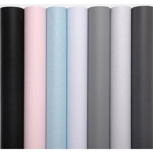 Solid Color Non-woven Wallpaper Plain Solid Color Matte Wallpaper For Clothing Store, Living Room Background Wall Bedroom Full