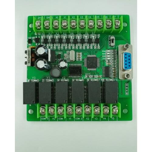 PLC industrial control board fx1n-14mr fx1n-14mt board PLC programmable controller