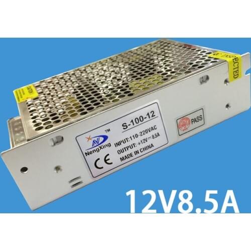 Seven Neon]Free shipping 40pcs high quality DC12V 8.5A 100W power adaptor