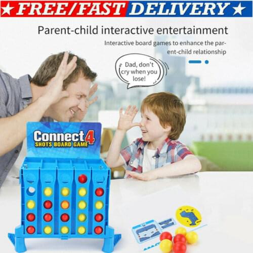 Connect 4 Shots Kids Children Games Family Funny Toy Family Interactive Gifts