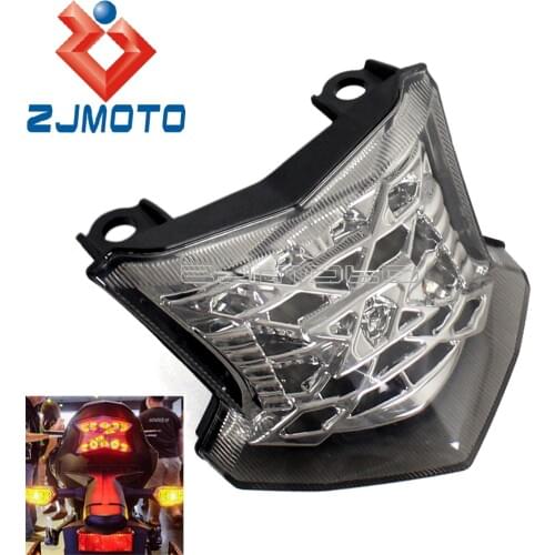 Feu Arriere LED Turn Signals Luz Moto Trasera Motorcycle Integrated Tail Light For Kawasaki Z650 Z900 NINJA 650 ABS 2017 2018
