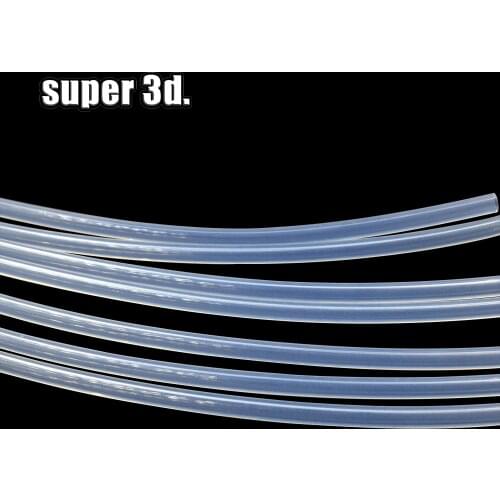 10m PTFE Tube Clear PiPe PFA ID 2mm OD 4mm For V5/V6 1.75mm Bowden Extruder J-head hotend throat 3D Printe parts