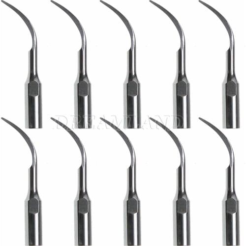 10x PD1 Dental Ultrasonic Piezo Scaler Perio Insert Tips Fit Satelec DTE Handpiece