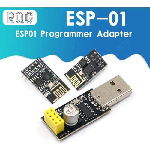 ESP01 Programmer Adapter UART GPIO0 ESP-01 Adaptater ESP8266 CH340G USB to ESP8266 Serial Wireless Wifi Developent Board Module