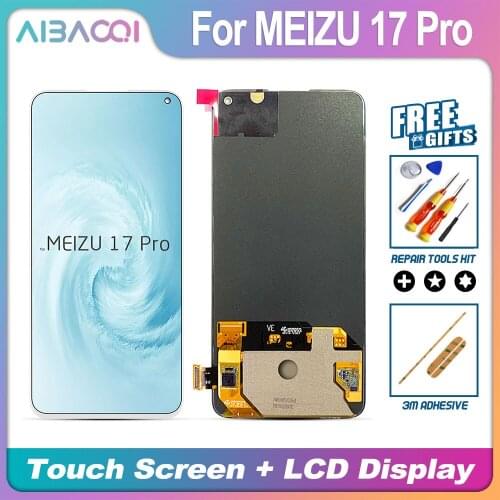 AiBaoQi Brand New 6.6 Inch Touch Screen +1920x1080 LCD Display Assembly Replacement For Meizu 17/17 Pro