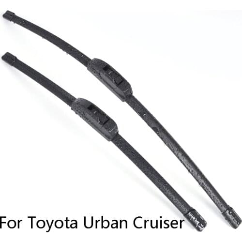 Car Windshield Wiper Blades For Toyota Urban Cruiser from 2009 2010 2011 2012 2013 2014 2015 2016 Car Windscreen wiper Rubber