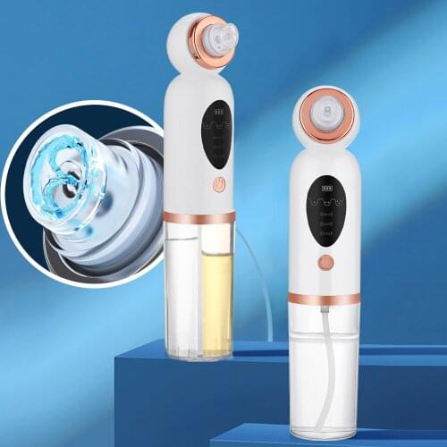 Small Bubble Vacuum Electric Blackhead Remover Pore Acne Pimple Removal Face Skin Care Facial Cleanser Pore Cleaner Extractor