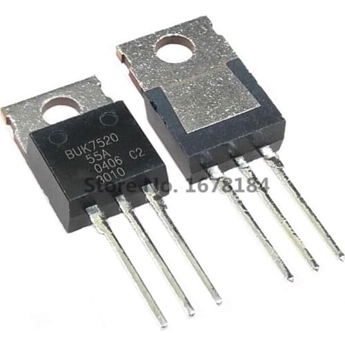 BUK7520-55A BUK7520 K7520-55A TO220 10PCS