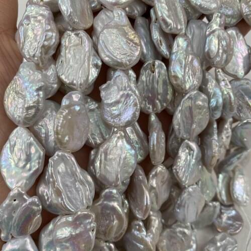 New Fashion Natural Freshwater Pearl Beads Irregular Big Baroque Pearls for Jewelry Making Bracelet DIY Necklace Accessories