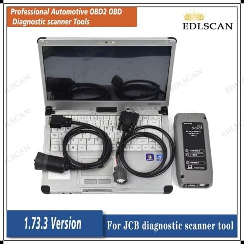 V1.73.3 Construction equipment For JCB diagnostic Service Master For Excavator Heavy Duty truck Diagnostic Scanner